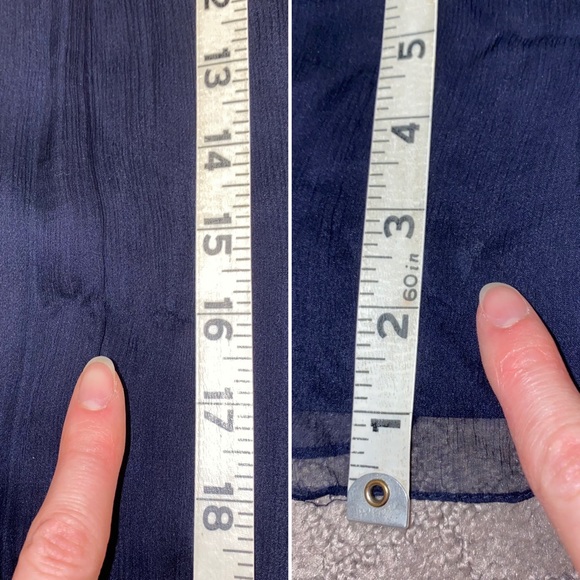 SOLD-Amsale Blue Bridesmaids Dress; Size 8; Style G629C - Picture 13 of 15